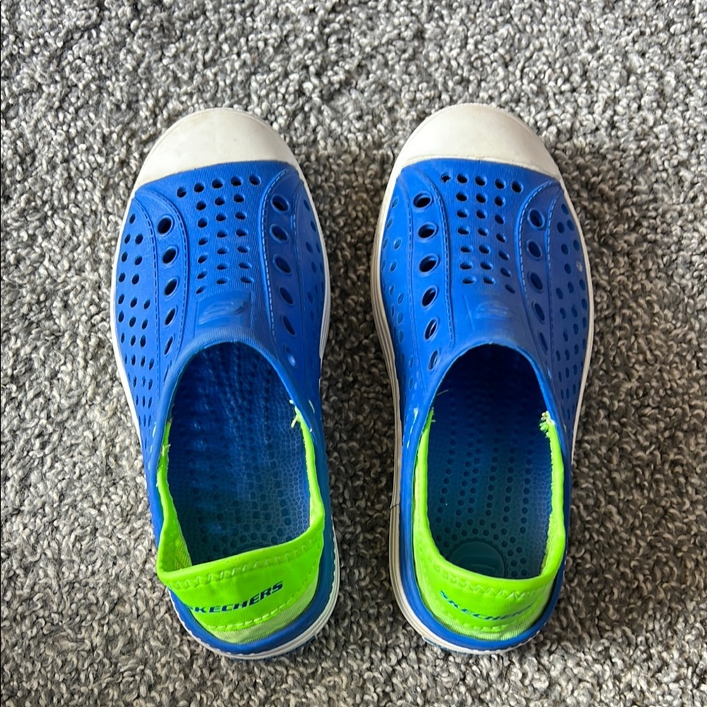 Skechers Kids Blue and Green water Shoes